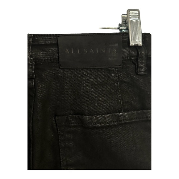 ALL SAINTS FRONT BUTTON PENCIL SKIRT - Picture 3 of 5